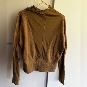 Free People Movement hooded top size M